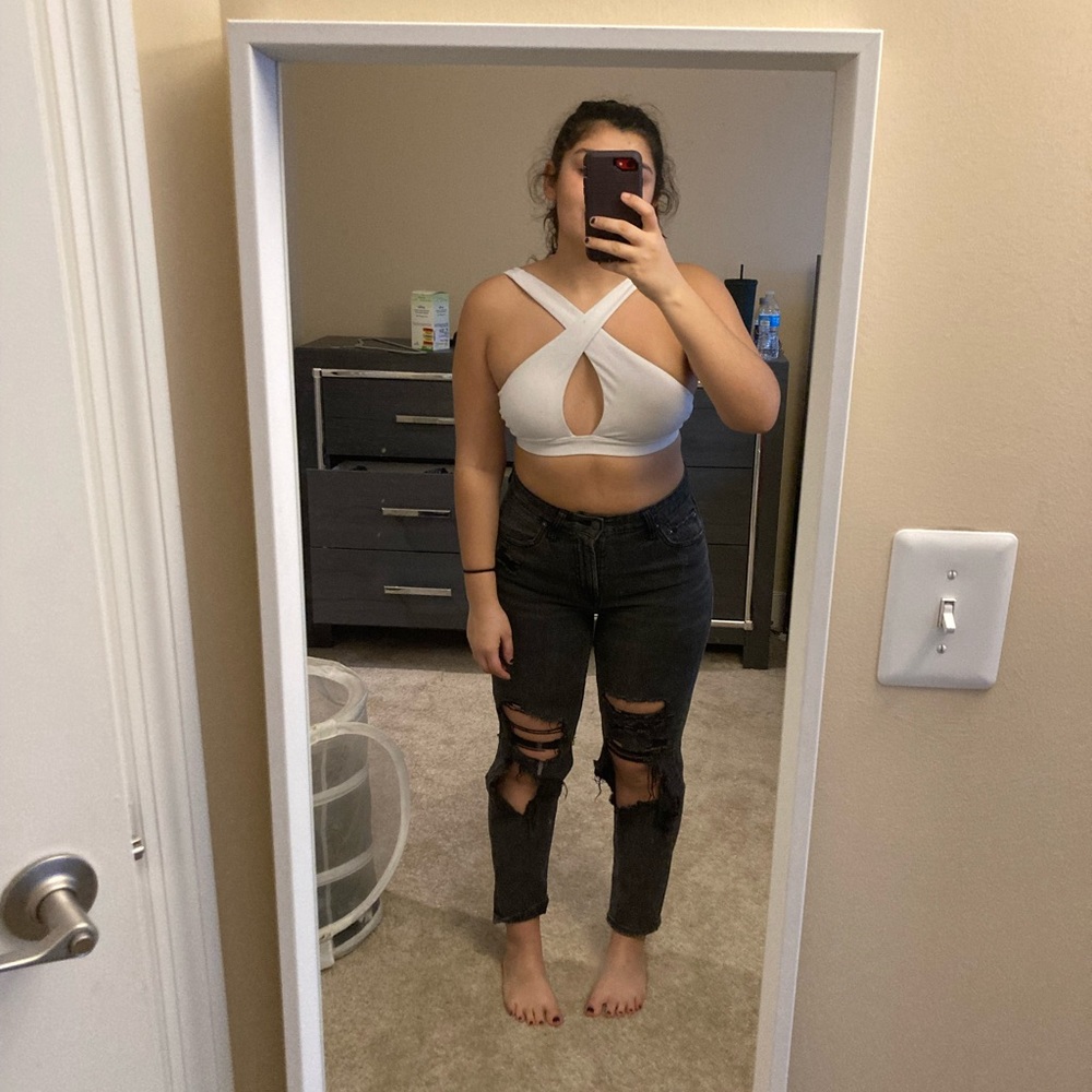 Wild Fable Black Ripped Jeans - Picture 5 of 7